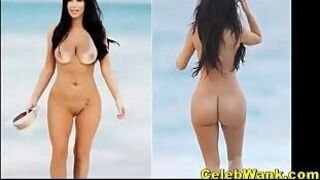 Ким Кардашьян - самая горячая знаменитость-милфа из живых - порно видео